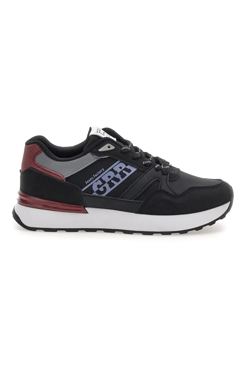 Sneakers nere con dettagli a contrasto Carrera CAM459332020 [NERO]