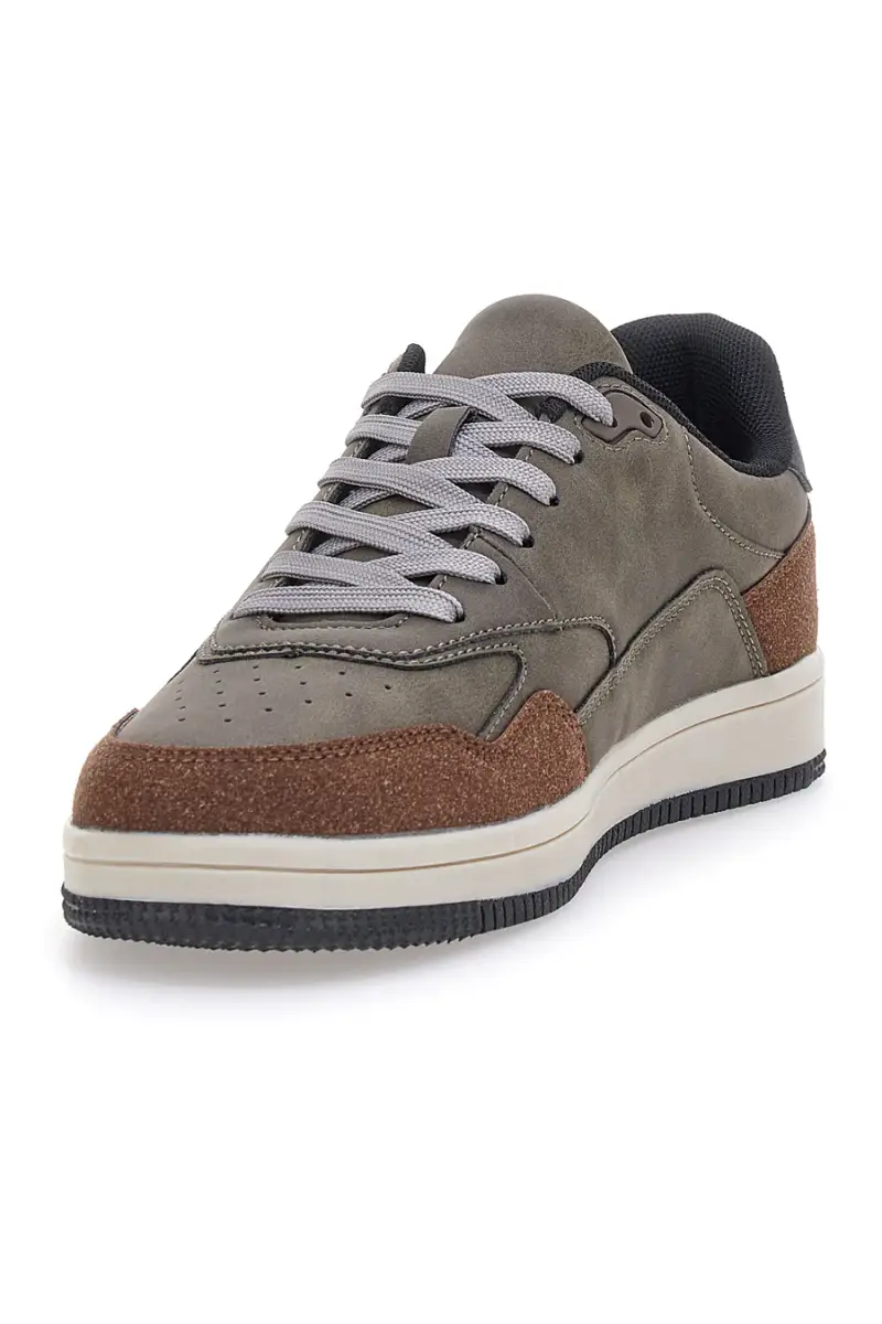 Sneakers verdi con inserti marroni Carrera CAM237046868 [TAUPE miniatura 4