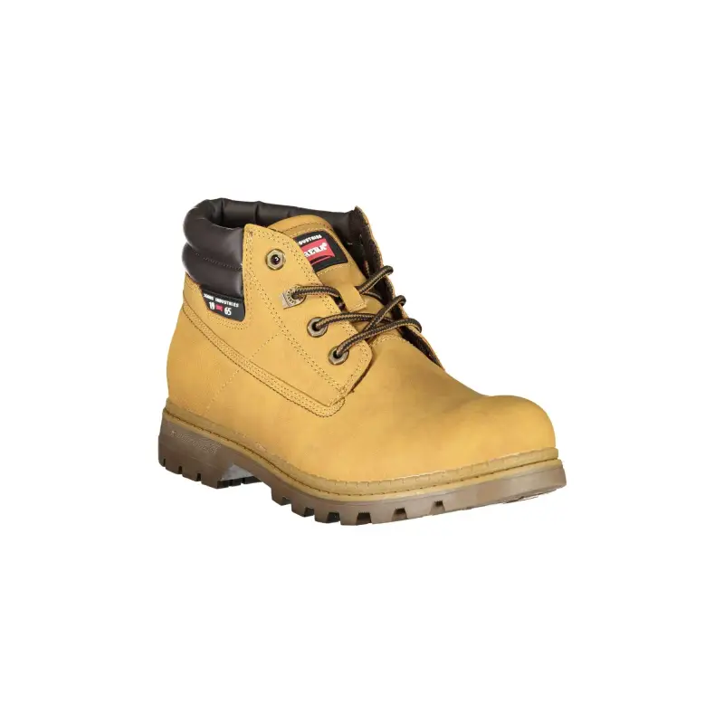 Stivaletti Uomo Gialli con Lacci e Dettagli a Contrasto / Giallo miniatura 2