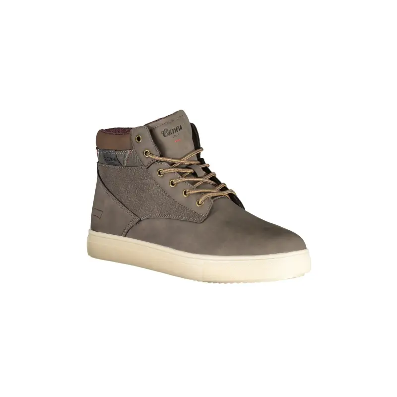 Stivaletti Uomo Marroni con Lacci e Dettagli a Contrasto / Marrone miniatura 2