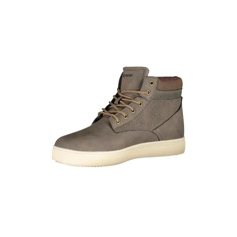 Stivaletti Uomo Marroni con Lacci e Dettagli a Contrasto / Marrone miniatura 3