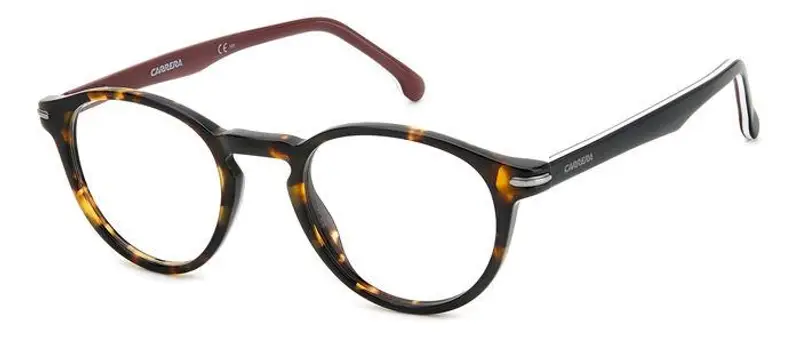 Carrera Unisex CARRERA 310 086 Montature da vista Acetato Havana  Rotonda