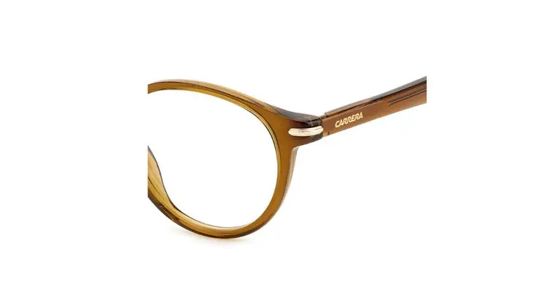 Carrera Unisex CARRERA 310 09Q Montature da vista Acetato Marrone Rotonda miniatura 3