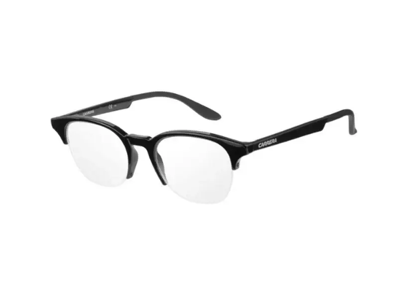 Unisex Carrera CA5543 D28 Montature da vista outlet Plastica Nero Rotonda