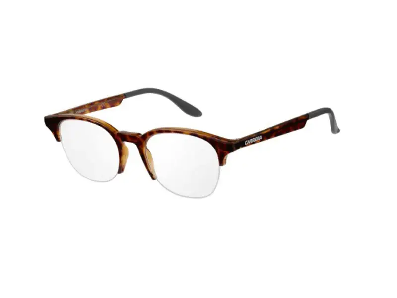 Unisex Carrera CA5543 DWJ Montature da vista outlet Plastica Havana Rotonda