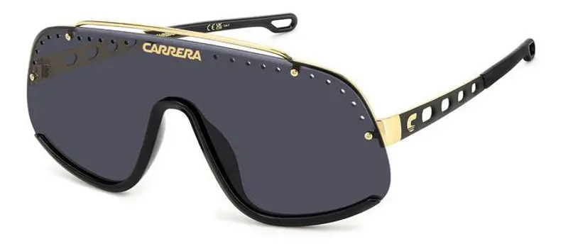 Carrera Unisex FLAGLAB 16 2M2/2K Occhiali da sole Metallo Nero Grigio Maschera  Antiriflesso