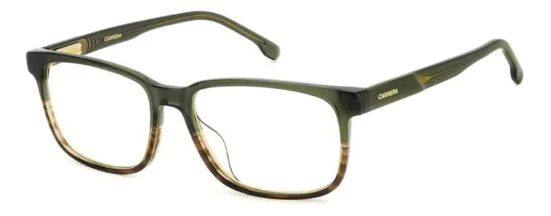 Carrera Uomo C FLEX 03/G XGW Montature da vista Acetato Verde  Squadrata