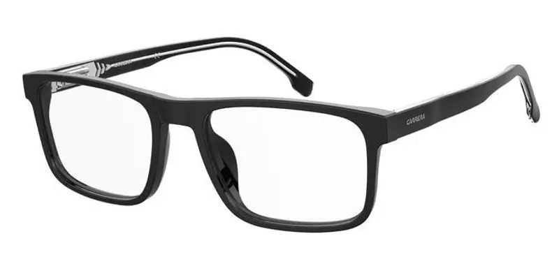 Carrera Uomo C FLEX 04/G 807 Montature da vista Acetato Nero  Squadrata