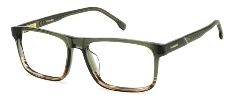 Carrera Uomo C FLEX 04/G XGW Montature da vista Acetato Verde  Squadrata