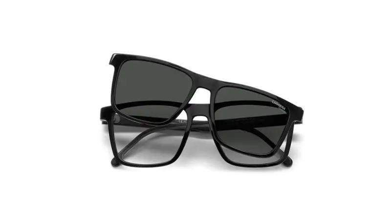 Carrera Occhiali da sole Uomo Grigio 849973 miniatura 2