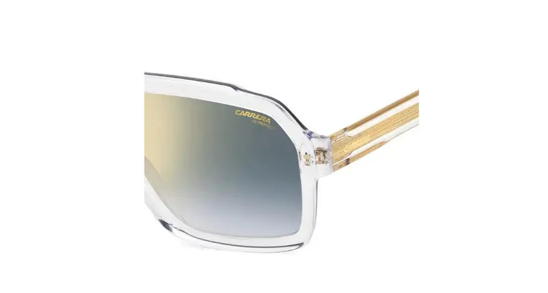 Carrera Occhiali da sole Uomo Blu 849518 miniatura 3