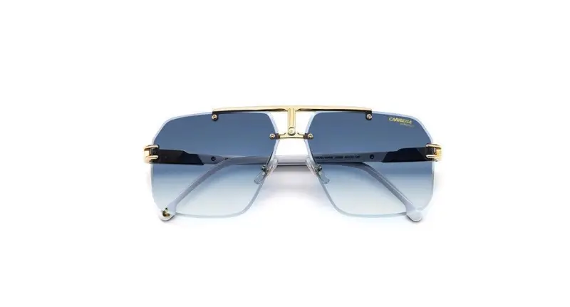 Carrera Occhiali da sole Uomo Blu 849361 miniatura 2