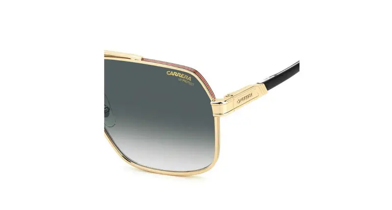 Carrera Occhiali da sole Uomo Oro 849512 miniatura 3
