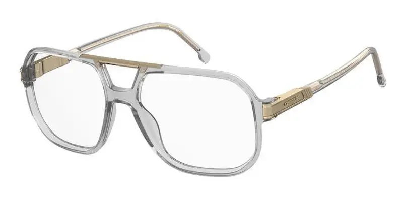 Carrera Uomo CARRERA 1134 KB7 Montature da vista Plastica Grigio  Squadrata