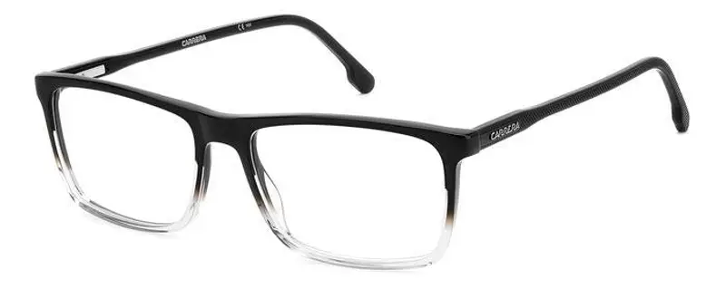Carrera Uomo CARRERA 225 08A Montature da vista Acetato Nero/Grigio Squadrata