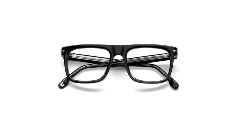 Carrera Uomo CARRERA 312 807 Montature da vista Acetato Nero Pilot miniatura 2