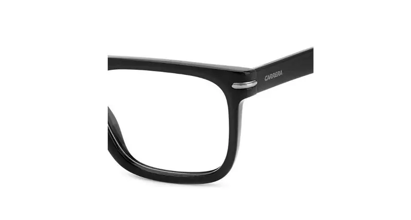 Carrera Uomo CARRERA 312 807 Montature da vista Acetato Nero Pilot miniatura 3