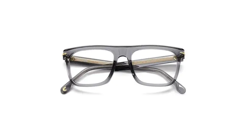 Carrera Uomo CARRERA 312 KB7 Montature da vista Acetato Grigio Pilot miniatura 2