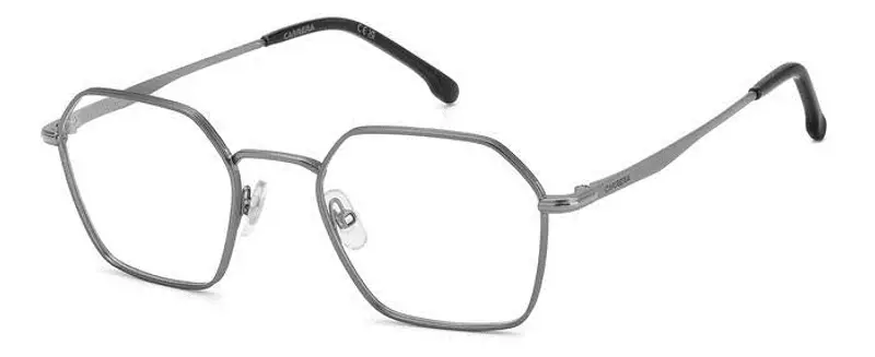 Carrera Uomo CARRERA 335 R81 Montature da vista Acciaio Grigio opaco  Geometrica