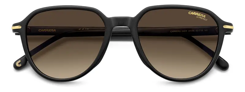 Carrera Occhiali da sole Uomo Nero 841329 miniatura 2