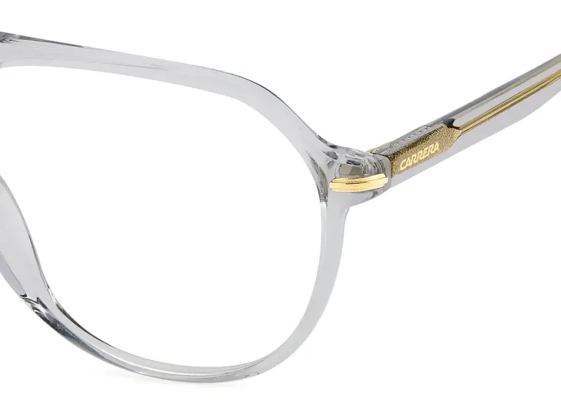 Carrera Uomo CARRERA 345 KB7 Montature da vista Acetato Grigio Pilot Normale miniatura 3