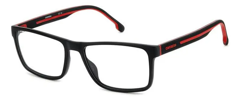 Carrera Uomo CARRERA 8885 BLX Montature da vista Plastica Nero-opaco  Squadrata