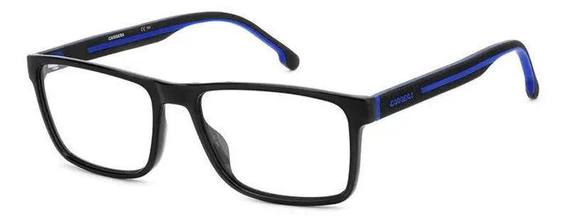 Carrera Uomo CARRERA 8885 D51 Montature da vista Plastica Nero / Blu  Squadrata