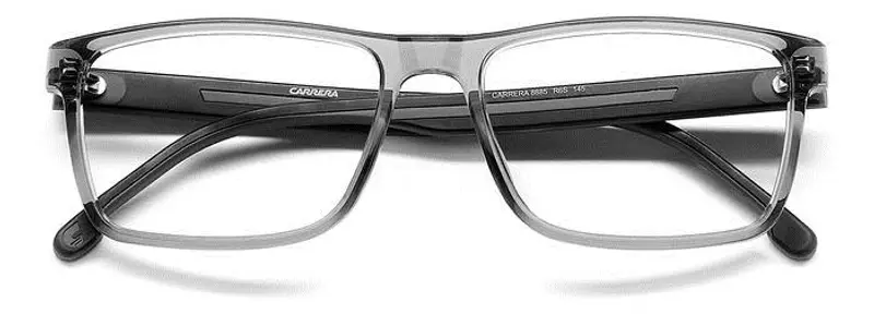 Carrera Uomo CARRERA 8885 R6S Montature da vista Plastica Grigio/Nero Squadrata miniatura 2