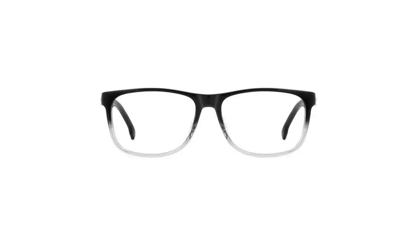 Carrera Uomo CARRERA 8889 08A Montature da vista Acetato Nero/Grigio Squadrata miniatura 2