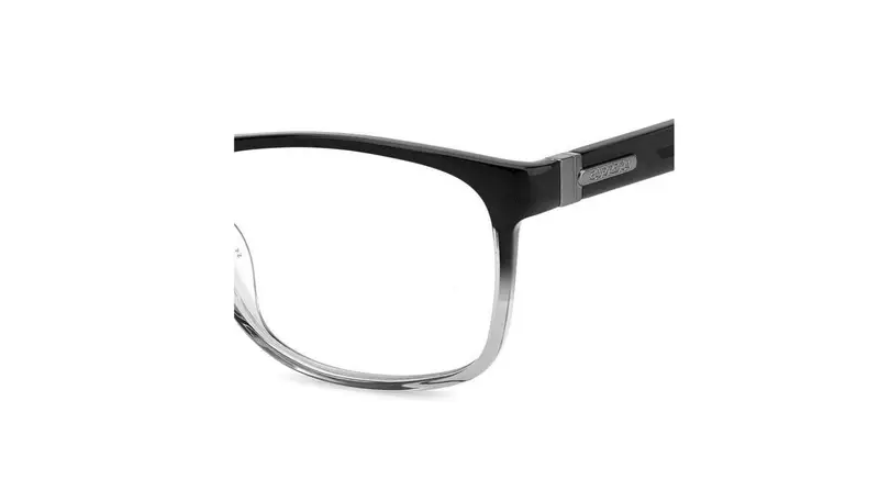 Carrera Uomo CARRERA 8889 08A Montature da vista Acetato Nero/Grigio Squadrata miniatura 3