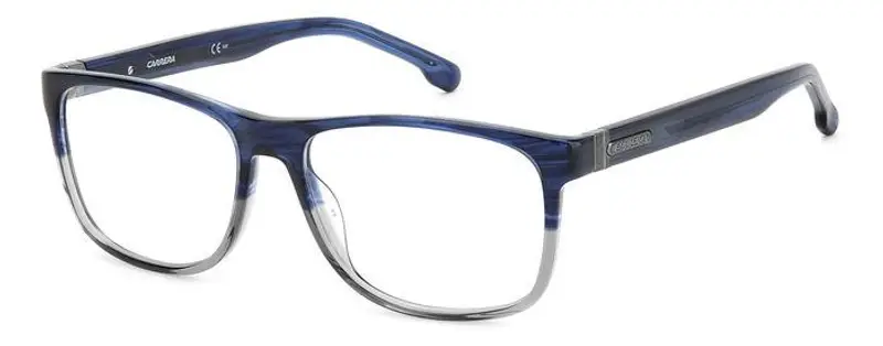 Carrera Uomo CARRERA 8889 HVE Montature da vista Acetato Blu/Grigio  Squadrata