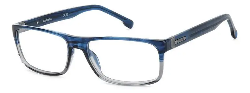 Carrera Uomo CARRERA 8890 HVE Montature da vista Plastica Blu/Grigio  Squadrata