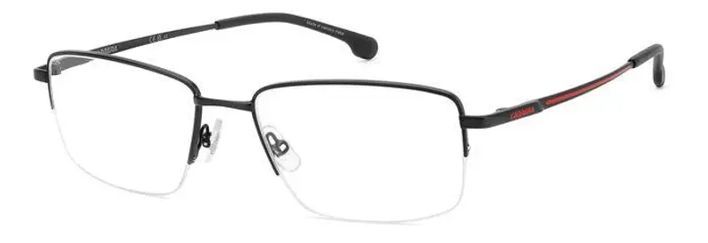 Carrera Uomo CARRERA 8895 BLX Montature da vista Metallo Nero opaco/Rosso  Squadrata