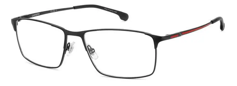 Carrera Uomo CARRERA 8896 BLX Montature da vista Metallo Nero/Rosso  Squadrata