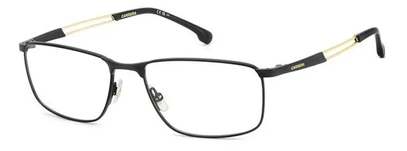 Carrera Uomo CARRERA 8900 I46 Montature da vista Metallo Nero opaco/ Oro  Squadrata