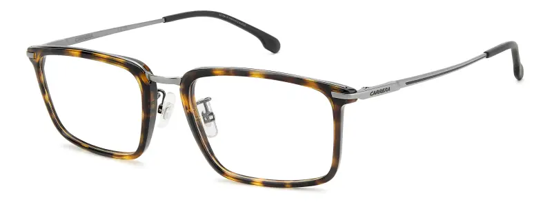 Uomo Carrera CARRERA 8935 086 Montature da vista Acetato Havana Squadrata Normale