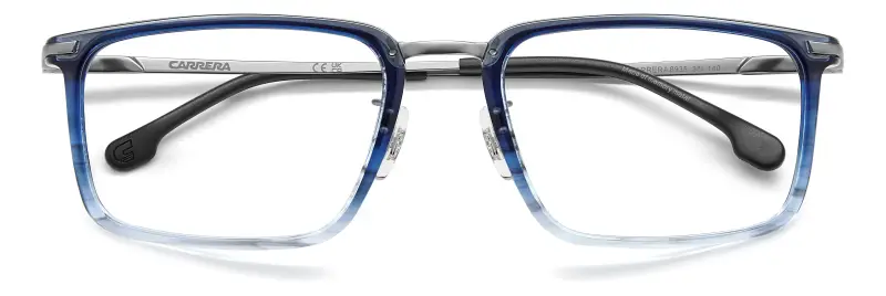 Uomo Carrera CARRERA 8935 38I Montature da vista Acetato Blu Squadrata Normale miniatura 3