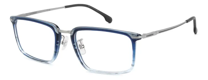 Uomo Carrera CARRERA 8935 38I Montature da vista Acetato Blu Squadrata Normale