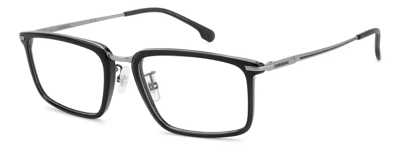 Uomo Carrera CARRERA 8935 807 Montature da vista Acetato Nero Squadrata Normale