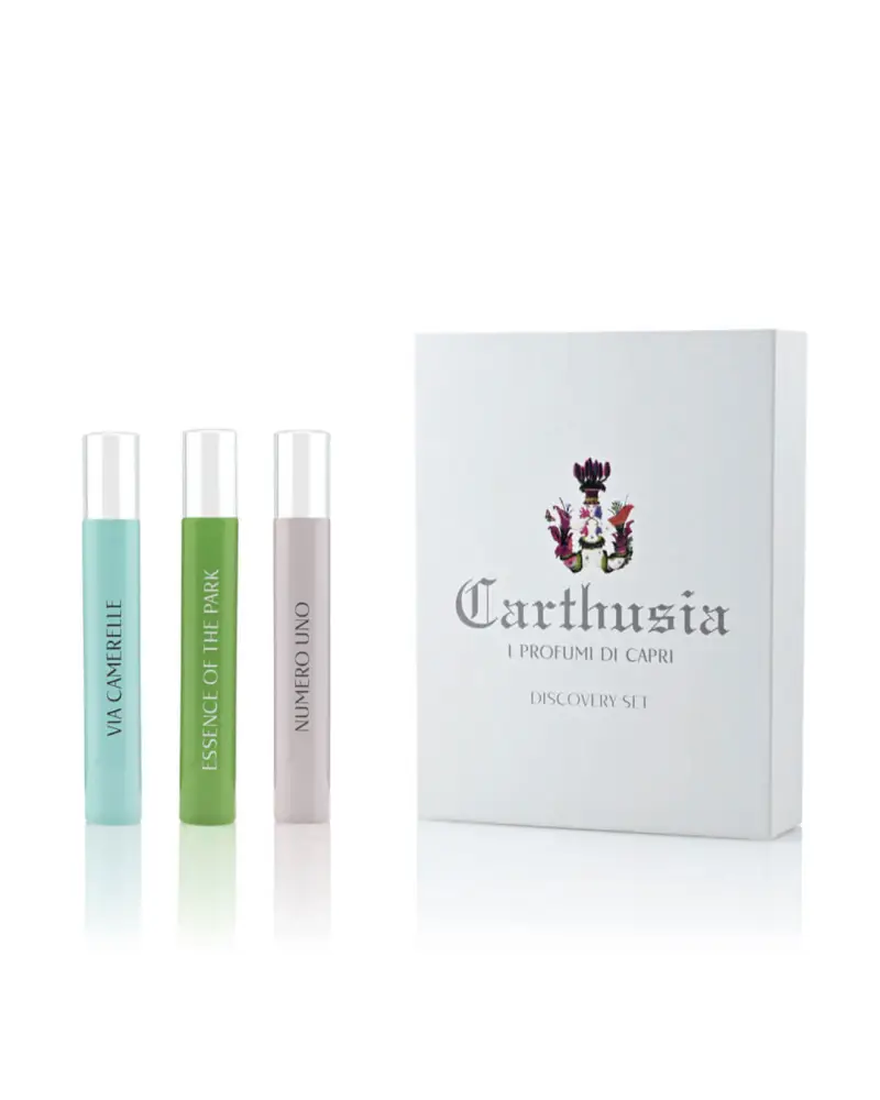 Giardino Mediterraneo Discovery Set Essence of the Park, Numero Uno, Via Camerelle 3 x 10ml