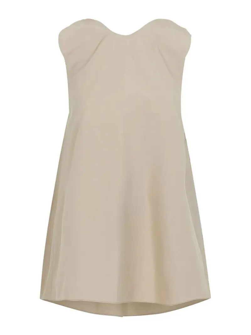 Top drappeggiata sul retro Verde Scuro