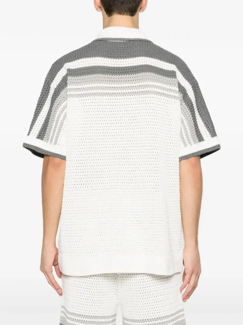 Casablanca Maglia crochet bianco miniatura 2