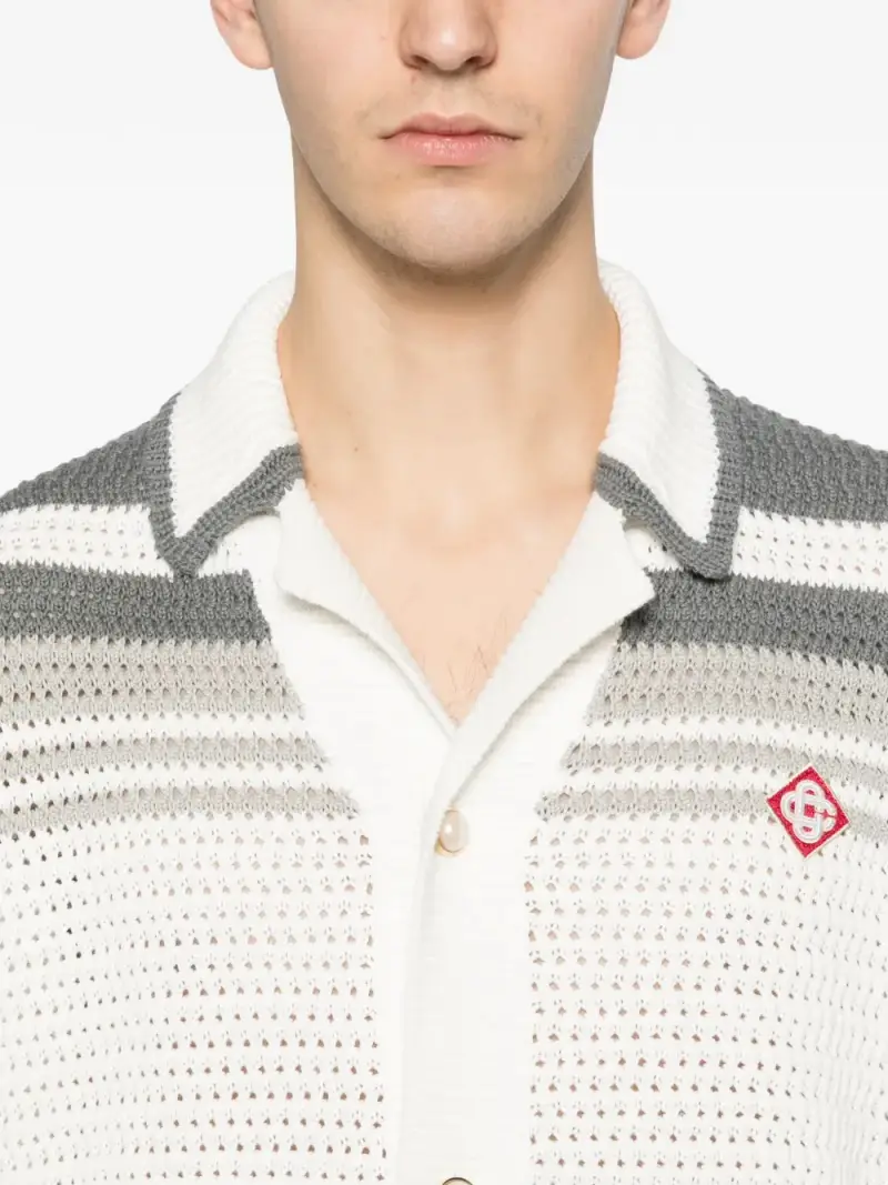 Casablanca Maglia crochet bianco miniatura 3