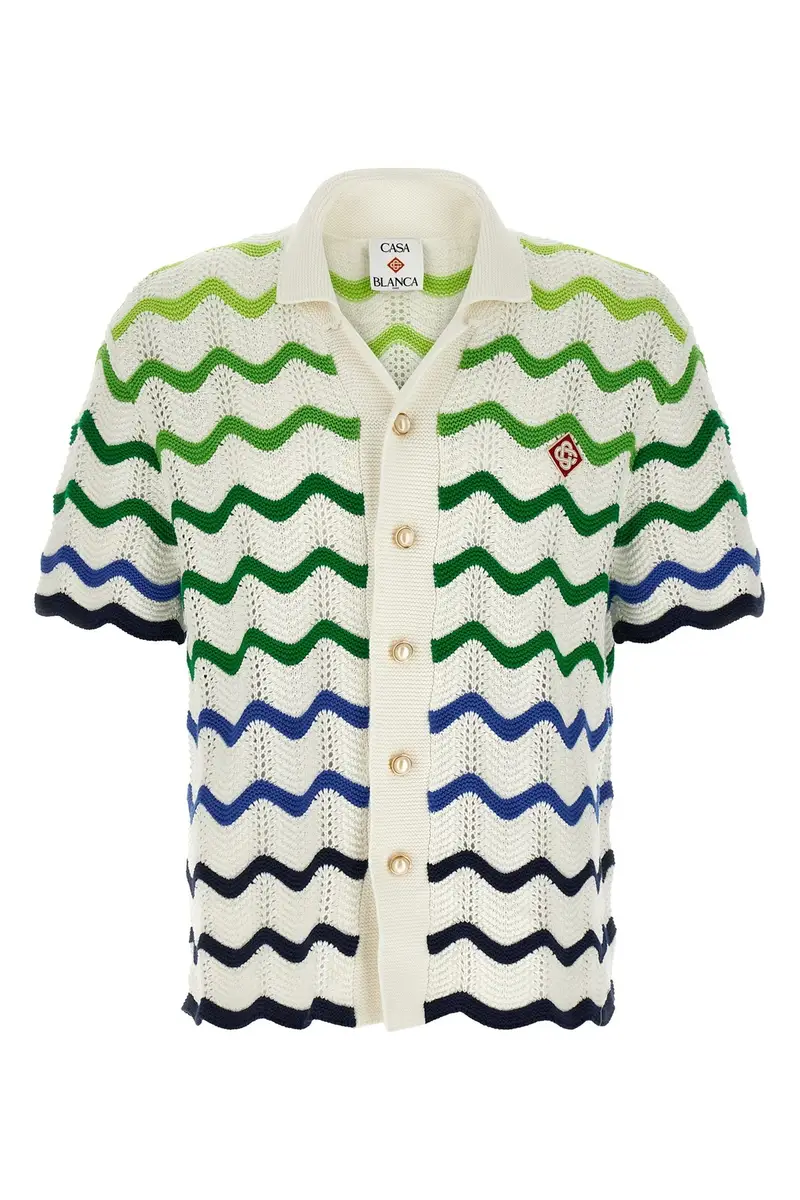 Camicia Gradient Wave Multi