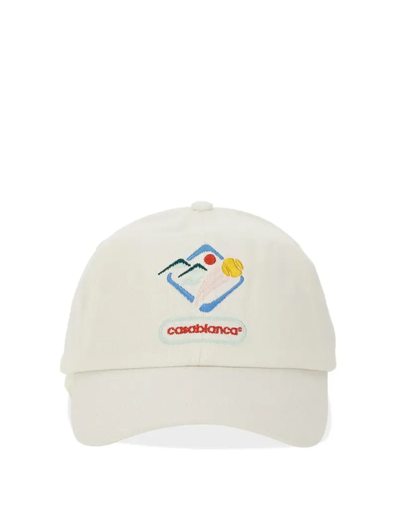 Cappello da baseball Montagne Sportif Bianco
