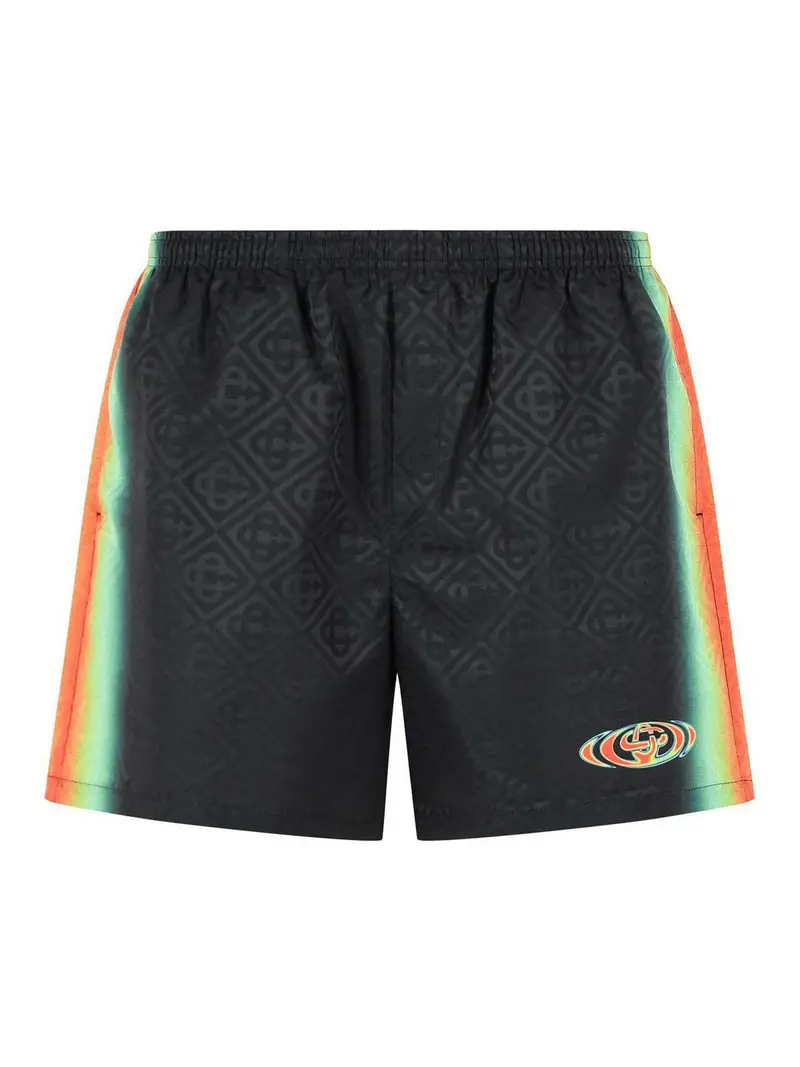 Costume da bagno in poliestere nero