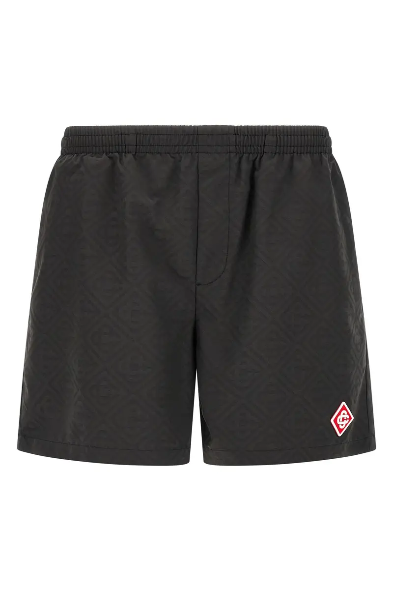 Costume Logo Jacquard Nero