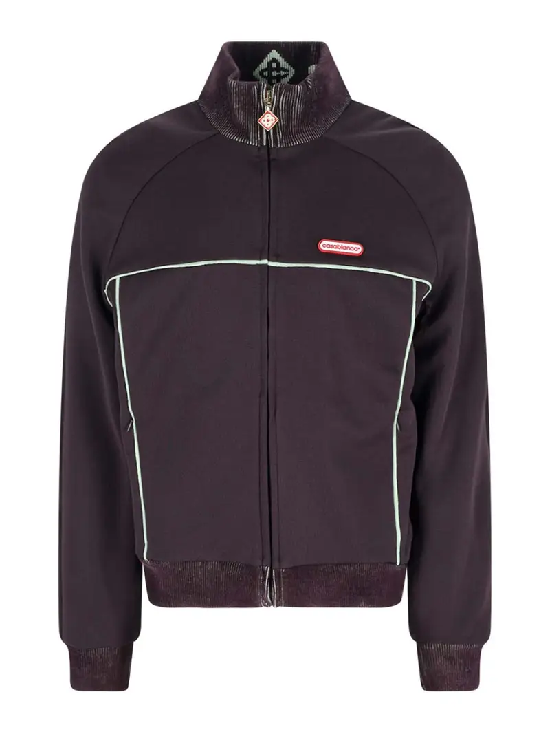 Giacca con cerniera Viola