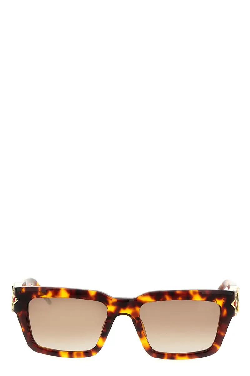 Occhiali Da Sole The Tortoiseshell Square Metope Marrone