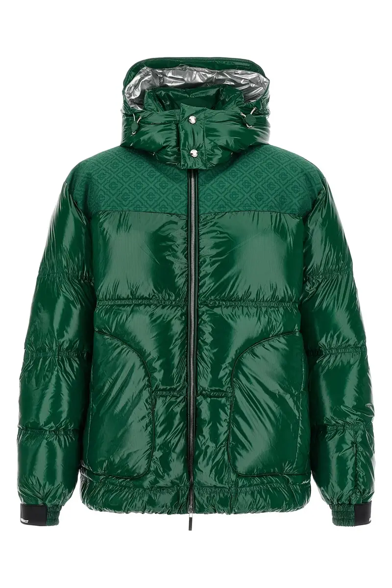 Piumino 'Nylon Puffer' Verde